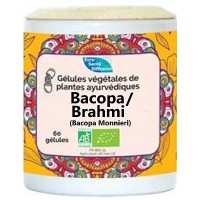 Bacopa Brahmi BIO 60 gélules - Phytofrance mémoire concentration cognitif Aromatic provence