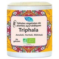 Triphala BIO 60 gélules - Phytofrance Ayurveda Amla Chebula Beleric Aromatic provence