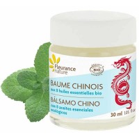 Baume chinois certifié BIO 30 ml - Fleurance Nature 8 huiles essentielles baume de massage Aromatic provence