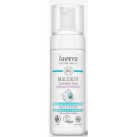 Mousse nettoyante Basis sensitiv 150 ml - Lavera mousse de soin visage peau sensible Aromatic provence