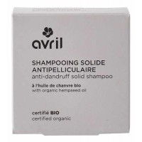 Shampooing solide antipelliculaire 60g - Avril  chanvre jujubier argile Aromatic provence