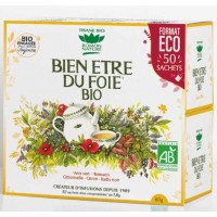 Tisane Bien être du foie 50 sachets Romon Nature infusion foie vésicule Aromatic provence