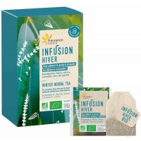 Tisane Hiver bio 20 sachets - Fleurance Nature infusion hiver bio eucalyptus thym Aromatic provence