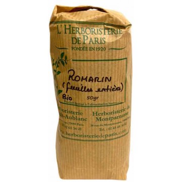 Tisane au Romarin feuille bio 50 gr - Herboristerie de Paris