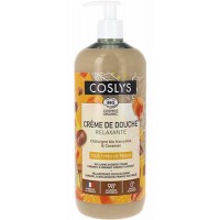 Crème de douche relaxante châtaigne caramel 1L - Coslys gel douche bio relaxation Aromatic provence