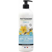 Shampooing douche Vanille Monoï des Iles 750 ml - Phytonorm shampoing douche bio Aromatic provence