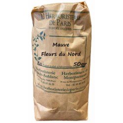 Tisane Mauve du nord fleur 50 gr - Herboristerie de Paris