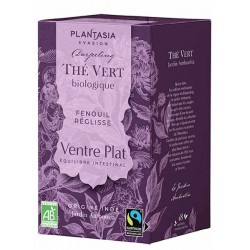 Thé vert Ventre plat Fenouil Réglisse 18 sachets - PlantAsia