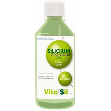 Silicium Organique bio activé 500ml - Vitasil