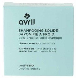 Shampooing solide saponifié à froid Cheveux normaux 100gr - Avril