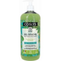 Gel douche rafraîchissant Menthe Chanvre 1L - Coslys aloe vera tous types de peaux Aromatic provence