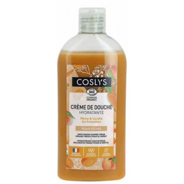 Crème de douche hydratante pêche carotte 250ml - Coslys