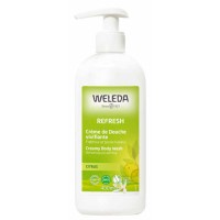 Crème de douche au Citrus 400ml - Weleda citrus et verveine citronnée Aromatic provence gamme refresh