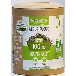 Algues Fucus Bio 200 gélules - Nat et Form