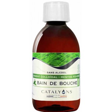 Bain de bouche bio à l'Argent colloïdal 250ml - Catalyons