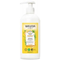 Gel douche dynamisant Energy 400ml - Weleda senteurs toniques de gingembre, cèdre et citronnelle Aromatic provence