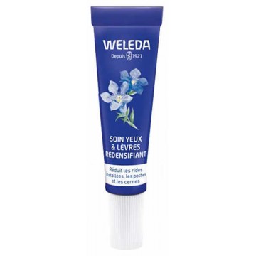 Soin yeux et lèvres redensifiant Gentiane bleue Edelweiss 10ml - Weleda