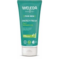 Gel Douche Men 3 en 1 Energy Fresh pour Homme 200ml - Weleda Gel douche bio homme Aromatic provence