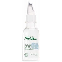 huile de coco bio 50 ml - Melvita huile fluide hydratante cheveux visage corps Aromatic provence