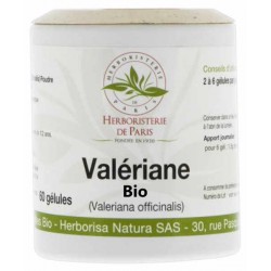 Valériane racine extrait bio 250mg 60 Gélules Herboristerie de Paris