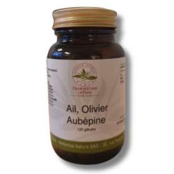 Ail Olivier Aubépine 120 gélules Herboristerie de Paris