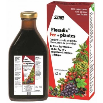 Floradix Fer et Plantes 500 ml  Salus
