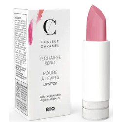Recharge Rouge à lèvres satiné n°221 Rose moyen 3.5g - Couleur Caramel