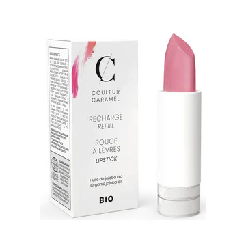 Recharge Rouge à lèvres satiné n°221 Rose moyen 3.5g - Couleur Caramel