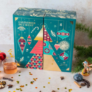 Duo Calendrier de l'Avent bio 48 Sachets thés et tisanes bio