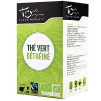 Thé vert BIO déthéiné 20 sachets 30g- Touch Organic