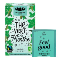 Thé vert BIO Menthe 16 sachets