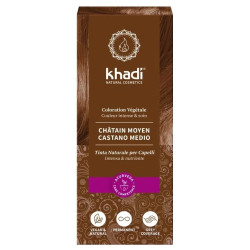 Coloration végétale Chatain moyen 100g Khadi