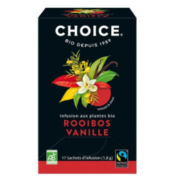 Infusion rooibos vanille 17 sachets 30.6g