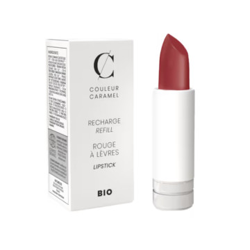 Recharge Rouge à lèvres satiné No 223 vrai rouge 3.5g - Couleur Caramel