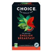 Thé noir english breakfast 17 sachets