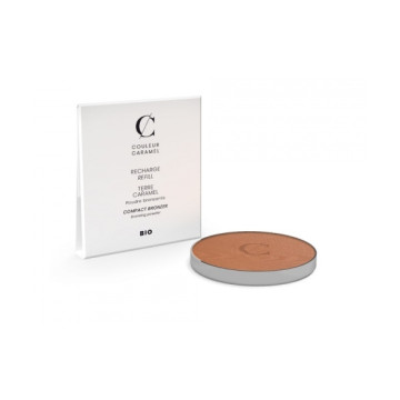 Recharge Terre Caramel No 28 Halé nacré effet bronzé 8.5g - Couleur Caramel