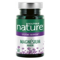 Magnésium Marin 60 comprimés - Boutique Nature stress nervosité Aromatic provence