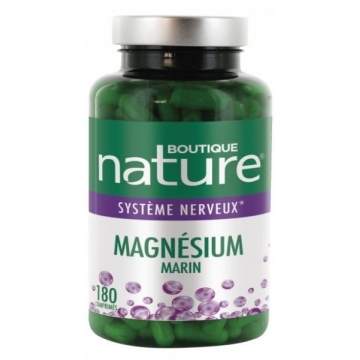 Magnésium Marin 180 comprimés - Boutique Nature