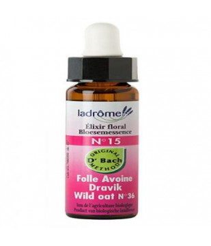 Fleur de bach Folle avoine n° 15 (Wild oat n°36)