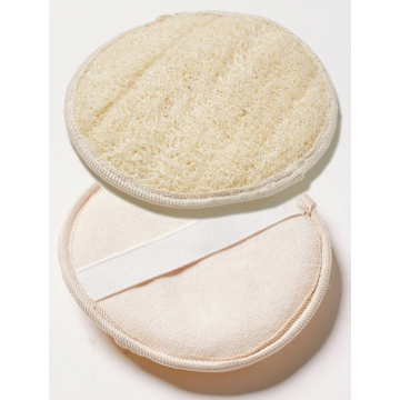 Loofah massage rond