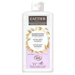 Shampooing extra doux lait d'avoine 1 litre - Cattier