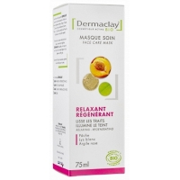 Masque express relaxant-régénérant Nectar de pêche 75ml - Dermaclay