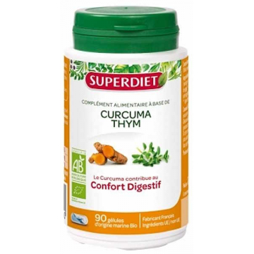 Curcuma et Thym gélules - Super Diet