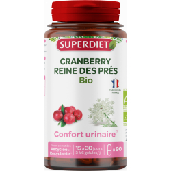 Cranberry Reine des près 90 gélules - Super Diet