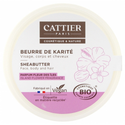 Beurre de Karité bio Fleurs des îles - Cattier