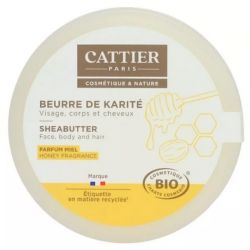 Beurre de Karité bio Miel - Cattier