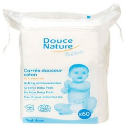 Carrés Coton Maxi Baby x60 - Douce Nature