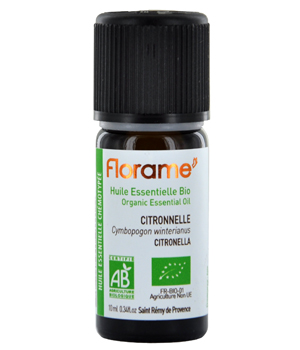 Huile essentielle bio Citronnelle - Florame