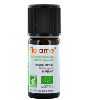 Huile essentielle bio Menthe poivrée 10ml - Florame