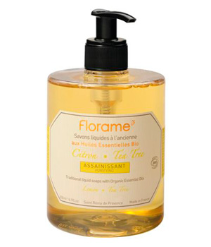 Savon liquide bio à l'ancienne CITRON / TEA TREE - Florame